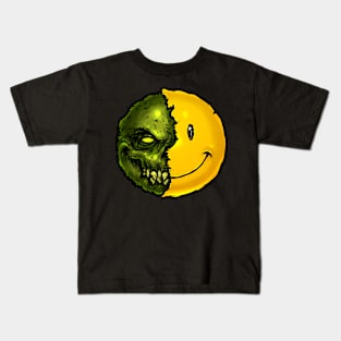 smiley face Kids T-Shirt